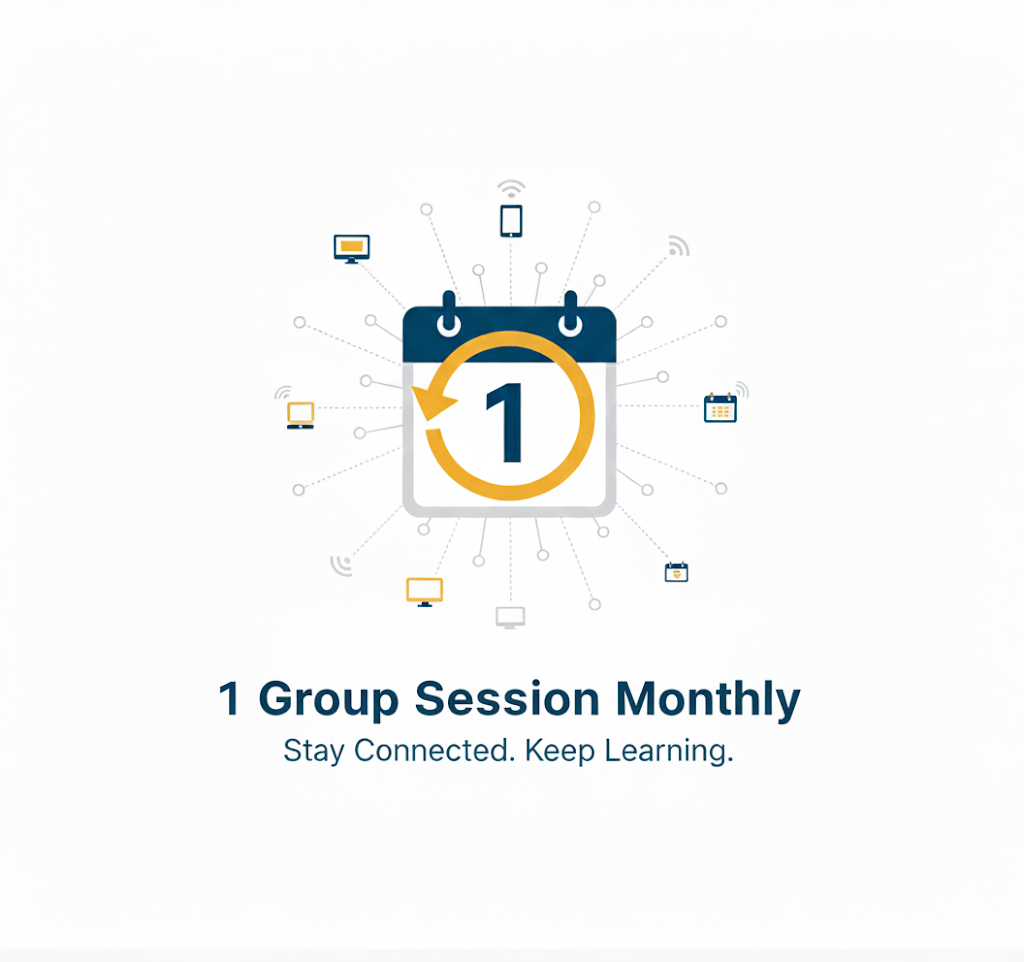 1 Free Session Per Month Graphic