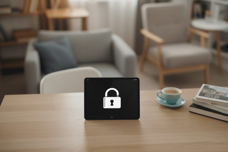 iPad with a Lock